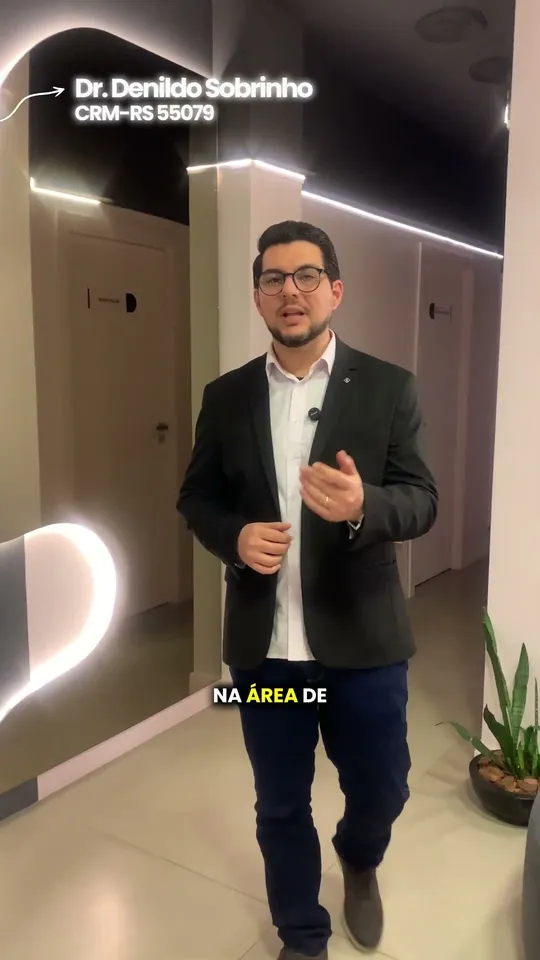 Prévia do vídeo em que o Dr. Denildo Sobrinho se apresenta